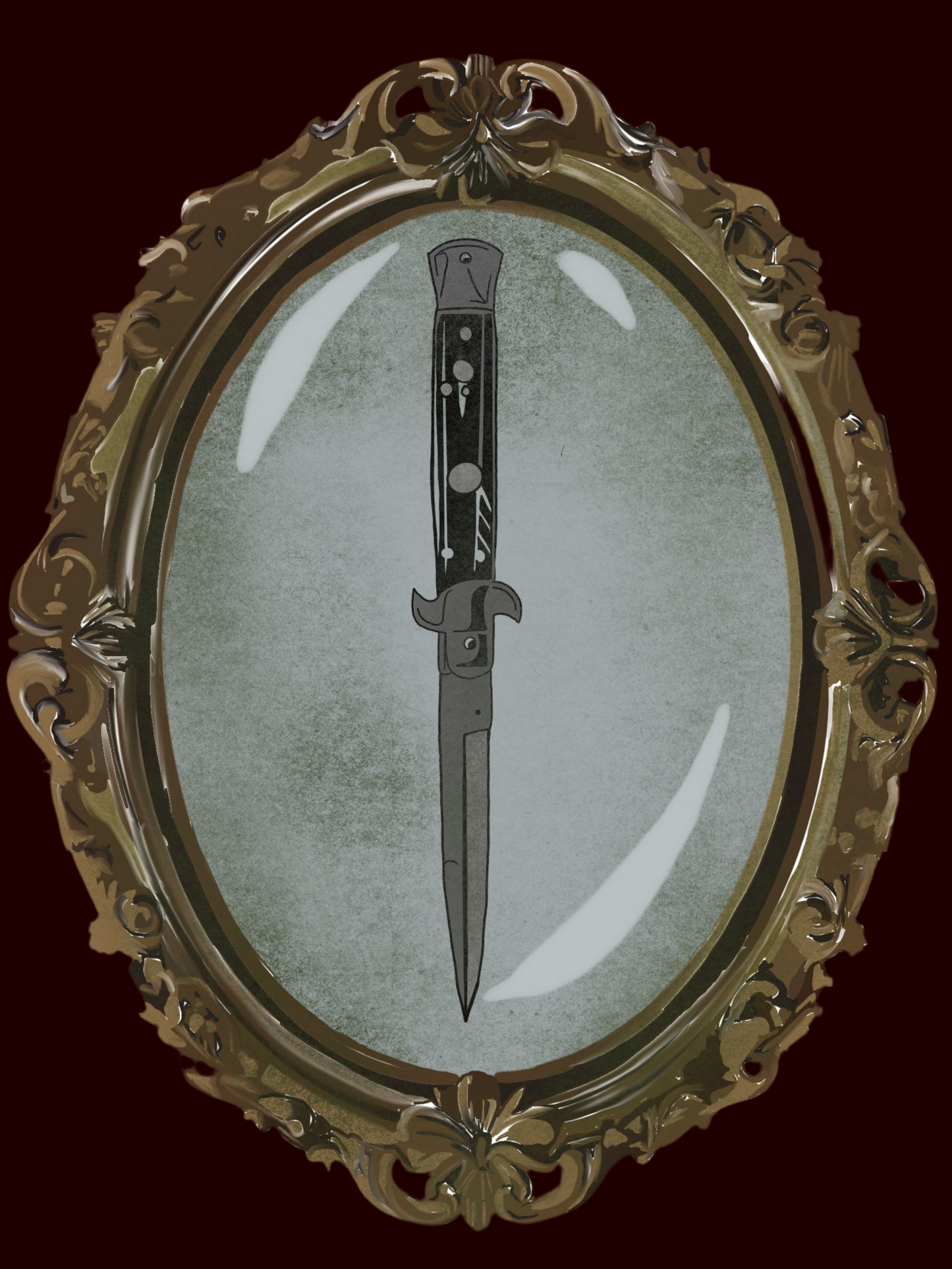 Ellie Williams The Last Of Us Knife Sticker