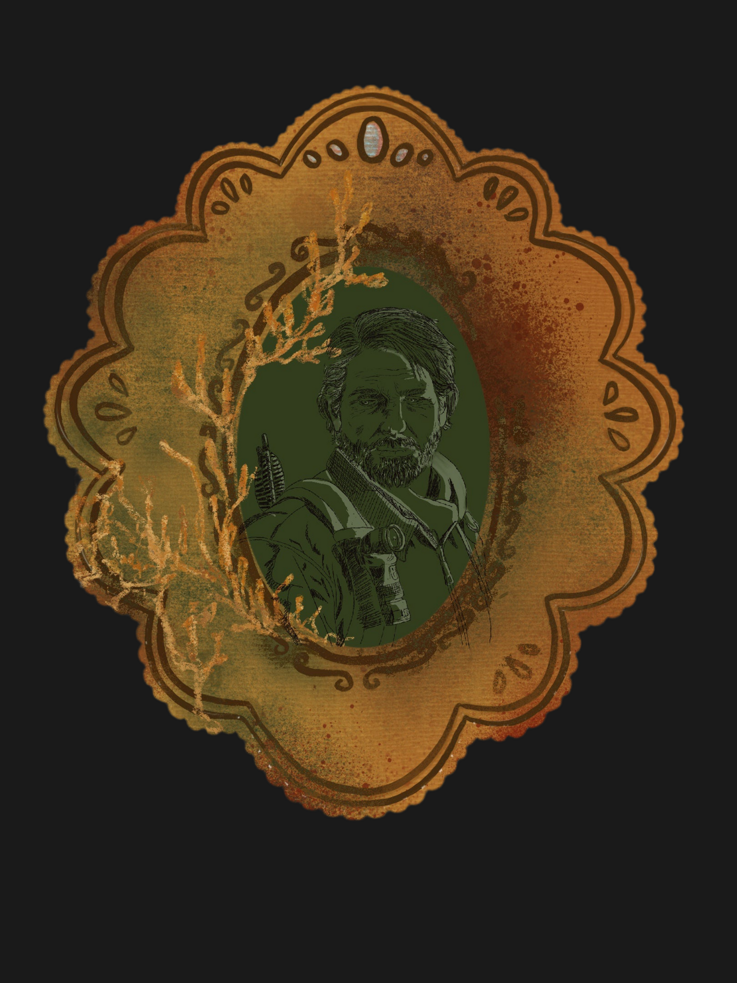 Joel Miller The Last Of Us Sticker