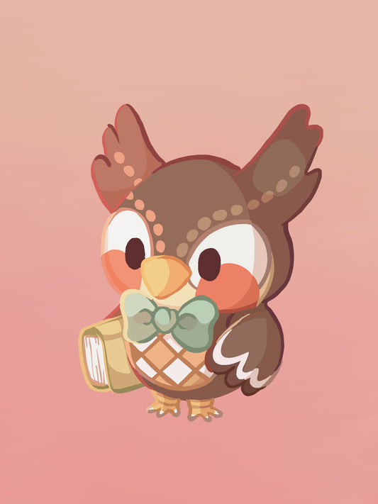 Blathers Sticker