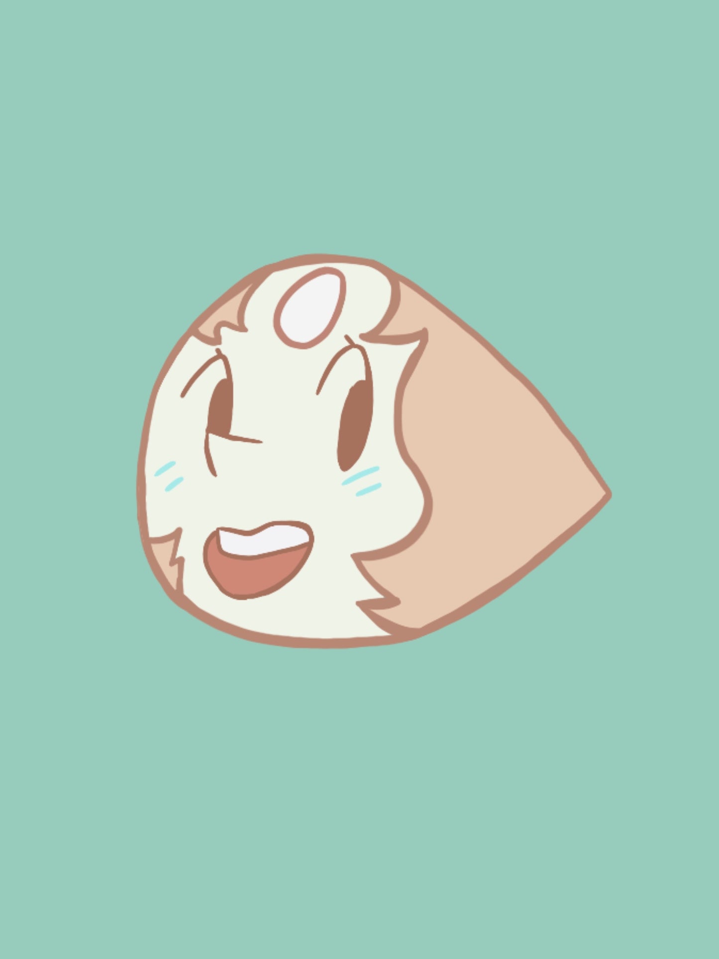 Pearl Points Sticker